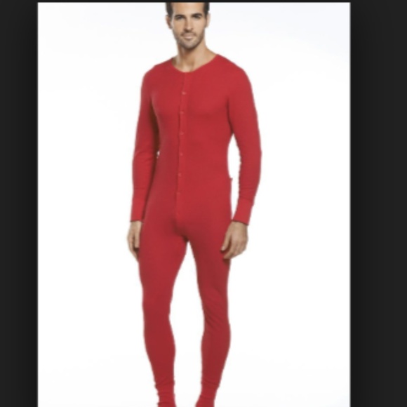 men red jumpsuit
